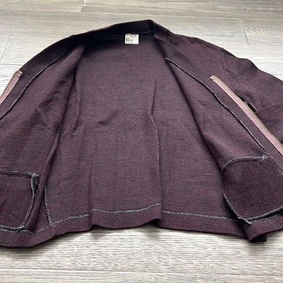 🔥rosynel🔥 | Vintage black and burgundy blend  cardigan - Picture 8 of 12